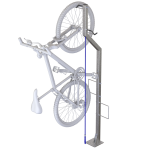 Vertical Bike Rack - Galvanised