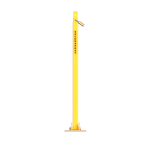 Fold Down Padlock Parking Bollard - Base Plate